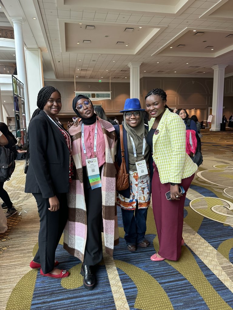 cyberchenti's tweet photo. There’s this happiness that comes when you see other Africans at cyber conference abroad 🥰

#WiCyS2024 https://t.co/xYDgND1H5Z