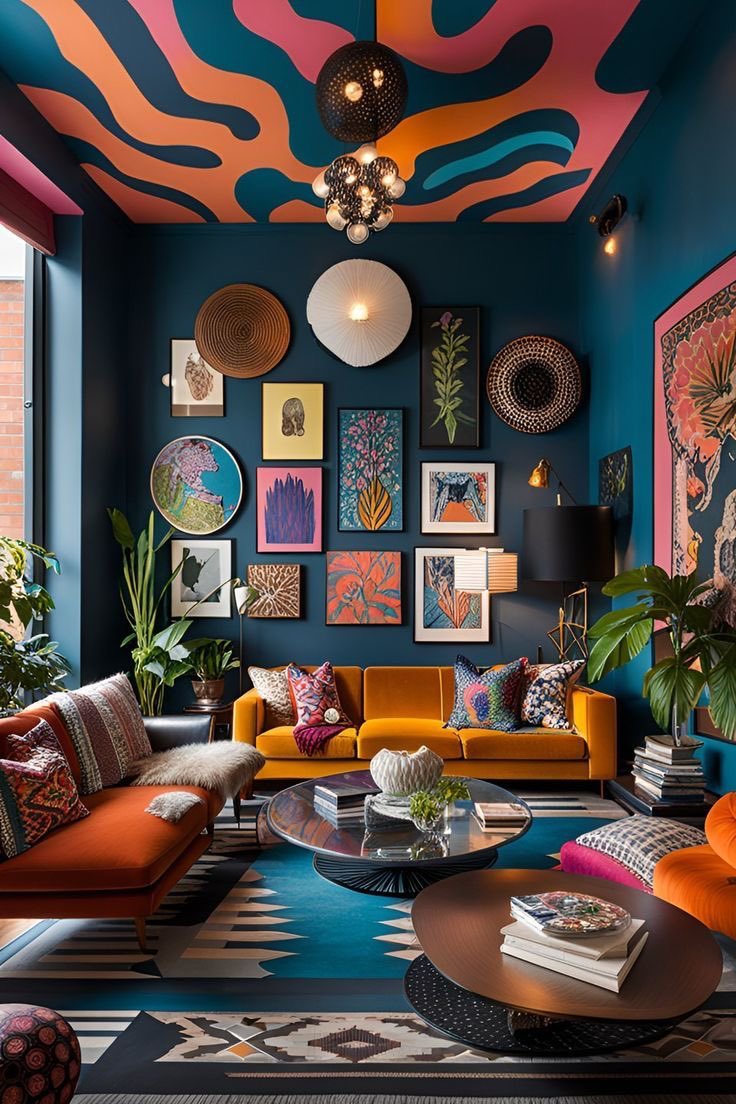 I have embraced the fact that I'm a maximalist and I can't wait to get a home create my own visual world. Because this makes me swoon.