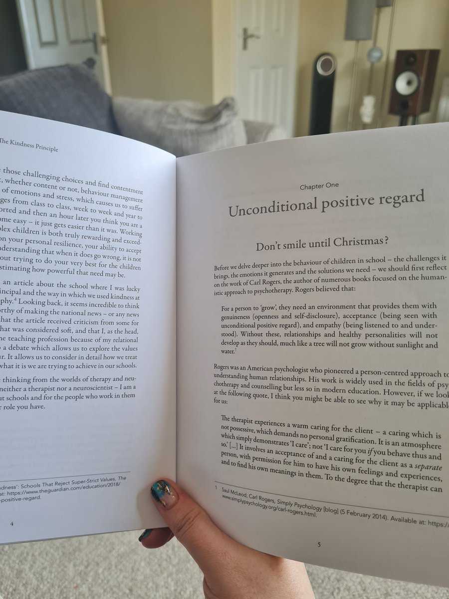 Getting pleasure out of reading for work. @davewhitaker246 @PosRegard #RelationalPractice #UnconditionalPositiveRegard