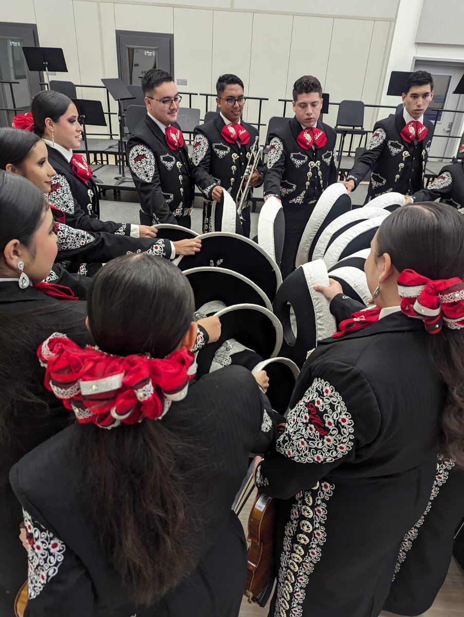 Congratulations to Mariachi Los Lobos for securing a spot in the Top 5 at the STATE MARIACHI COMPETITION in Somerset! We are proud of you Lobos!!