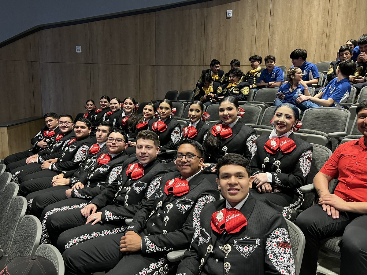 LobosMariachi's tweet photo. Congratulations to Mariachi Los Lobos for securing a spot in the Top 5 at the STATE MARIACHI COMPETITION in Somerset! We are proud of you Lobos!! https://t.co/EYmOssDLqL