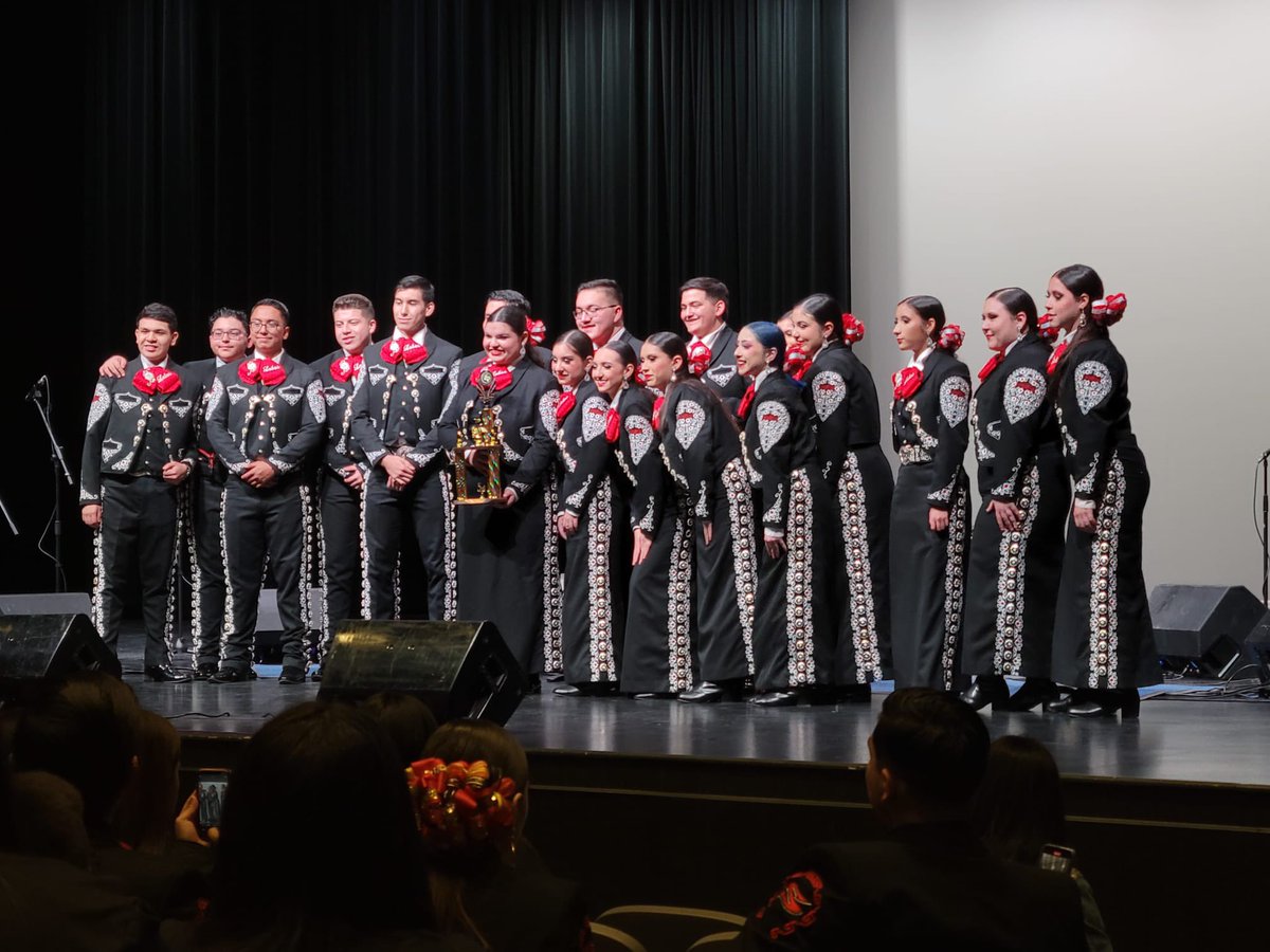 LobosMariachi's tweet photo. Congratulations to Mariachi Los Lobos for securing a spot in the Top 5 at the STATE MARIACHI COMPETITION in Somerset! We are proud of you Lobos!! https://t.co/EYmOssDLqL