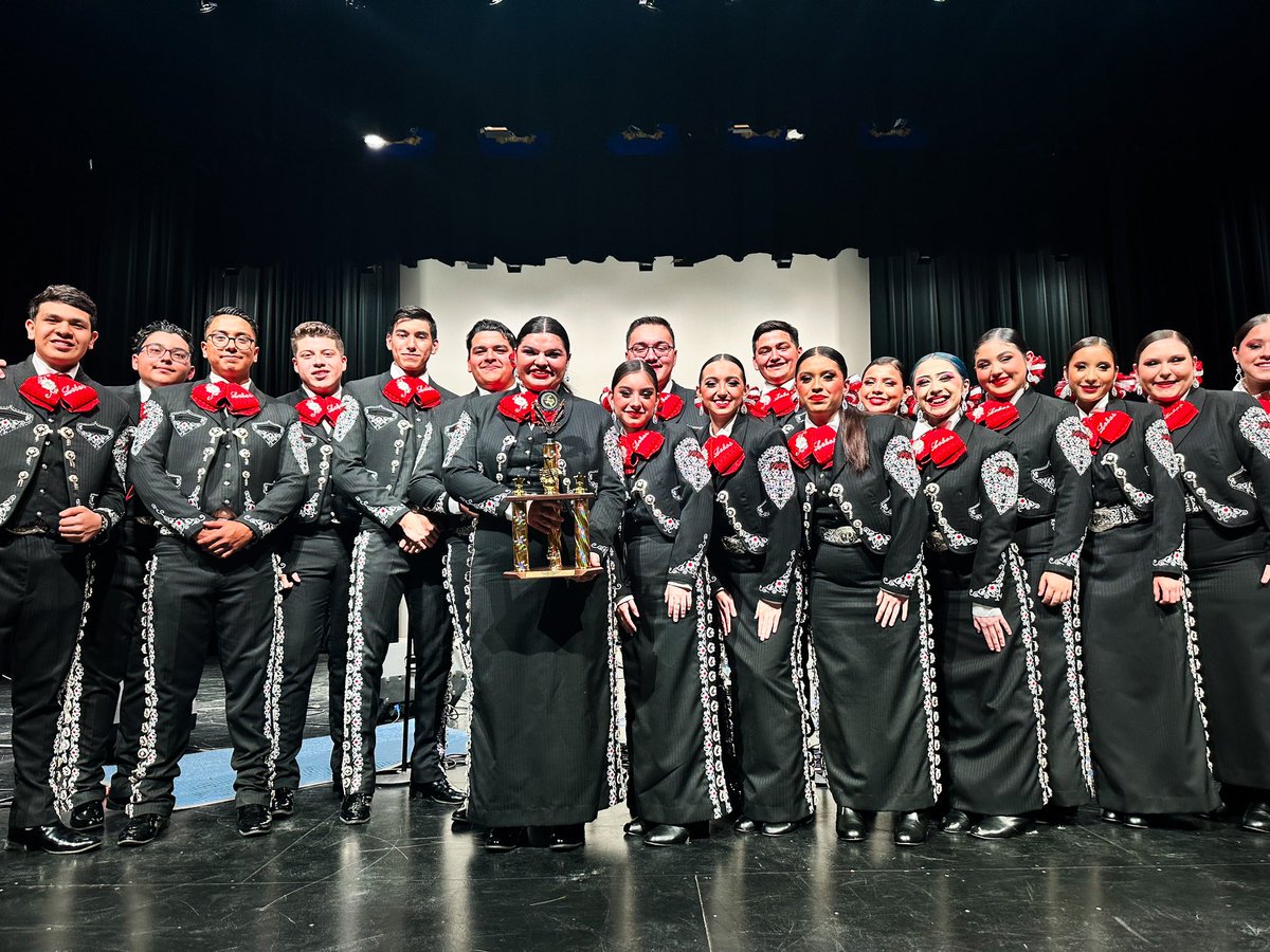LobosMariachi's tweet photo. Congratulations to Mariachi Los Lobos for securing a spot in the Top 5 at the STATE MARIACHI COMPETITION in Somerset! We are proud of you Lobos!! https://t.co/EYmOssDLqL