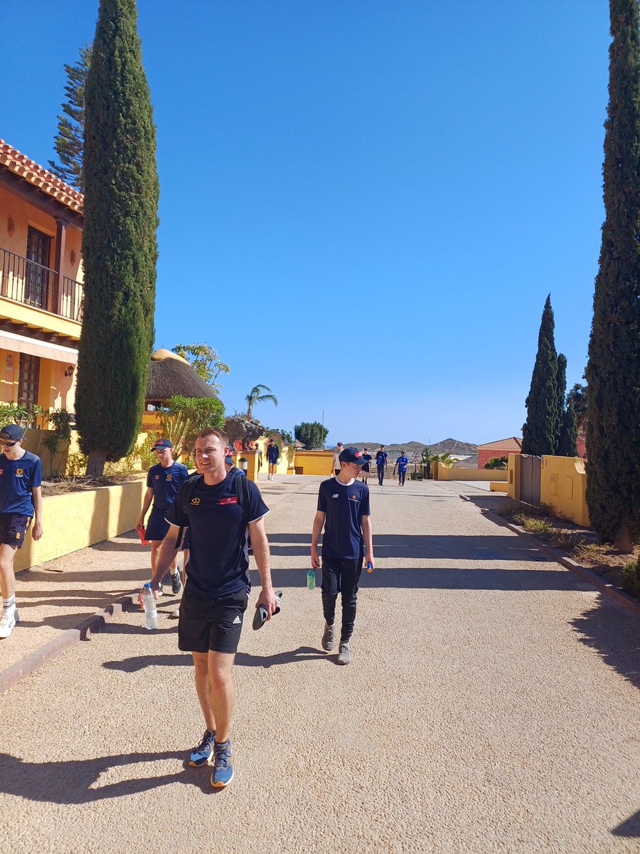 Great week <a href="/DSCricketSpain/">DesertSpringsCricket</a> thanks very much <a href="/MitchellRao/">Mitchell Rao</a> for assisting and supporting during the week. Players took a lot from what you brought. 
Definitely need to work on your slice though. 
Hopefully can practice in October.