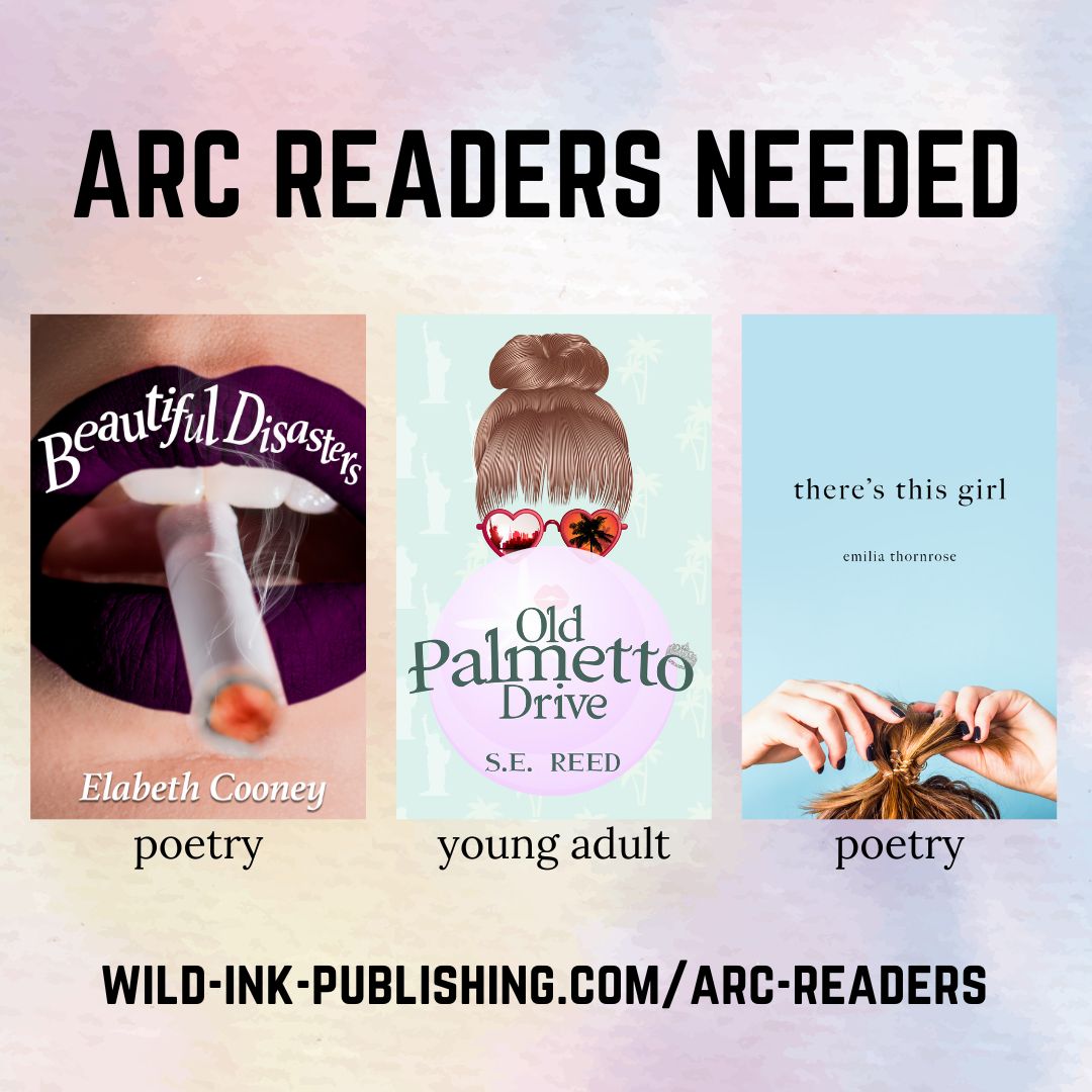 Interested in being an ARC reader? Sign up on our website.

wild-ink-publishing.com/arc-readers/

#arc #amreading #readerscommunity #readersoftwitter #writerscommunity 

@writingwithreed