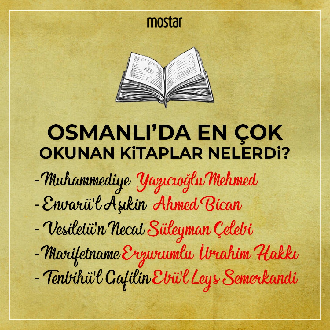 Osmanlı'da en çok okunan kitaplar nelerdi?
