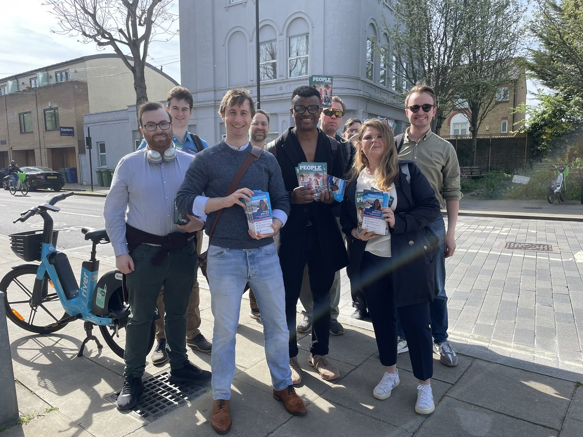 Great turnout this Saturday in #Bermondsey ahead of the mayoral election! Londoners are being ignored by Khan. The 2nd May is your chance to vote for @Councillorsuzie, who won’t only listen to you, but work tirelessly to make London a safer and cleaner city! @Conservatives