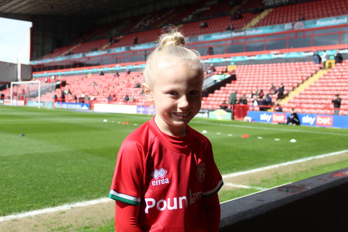 Thanks to @FreeKicks we were also able to give Edward a full @WFCOfficial kit and tickets to the game!