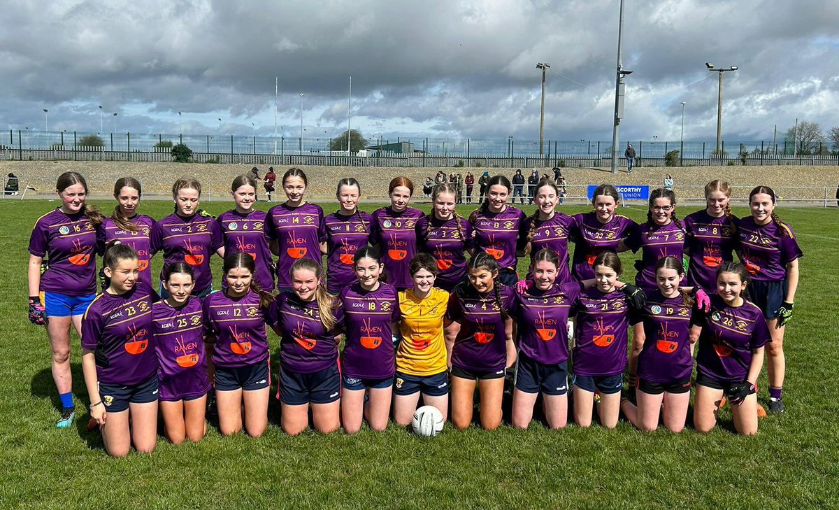Commiserations to our 1st year footballers who lost out in the #Wexford #LGFA Post-Primary Schools final this morning to an excellent FCJ Bunclody.  

The girls have been a pleasure to deal with over the course of the year and will have better days ahead of them #WomenInSportIRE