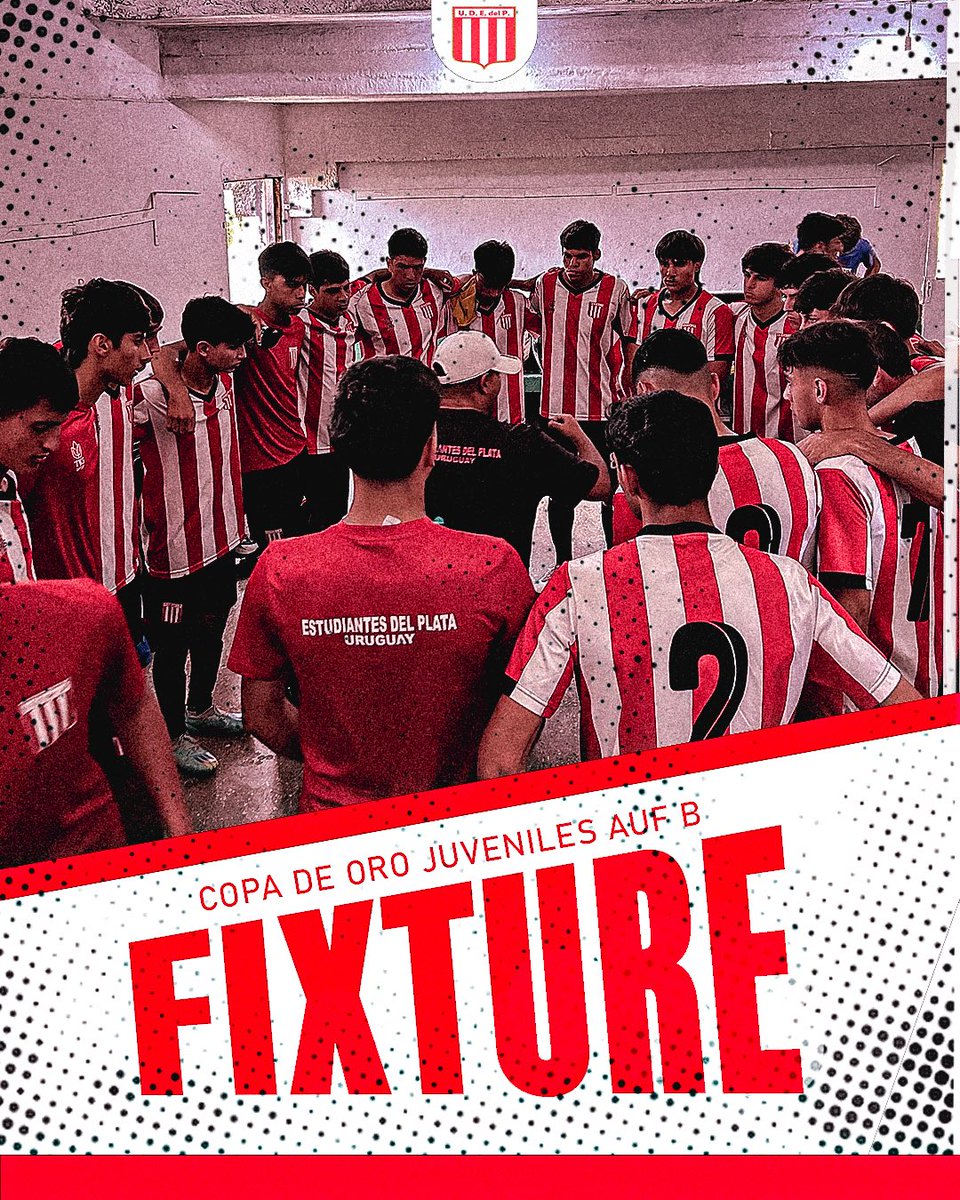 EstudiantesdpUy's tweet photo. 𝗙𝗶𝘅𝘁𝘂𝗿𝗲 @juvenilesauf 𝟮𝟬𝟮𝟰…

Nuestros juveniles 🌱  ya sabes sus próximos rivales.

⚪️ 𝗩𝗜𝗦𝗜𝗧𝗔𝗡𝗧𝗘 | 🟢 𝗟𝗜𝗕𝗥𝗘 | 🔴 𝗟𝗢𝗖𝗔𝗟𝗘𝗦 https://t.co/UPCXH3wG9t