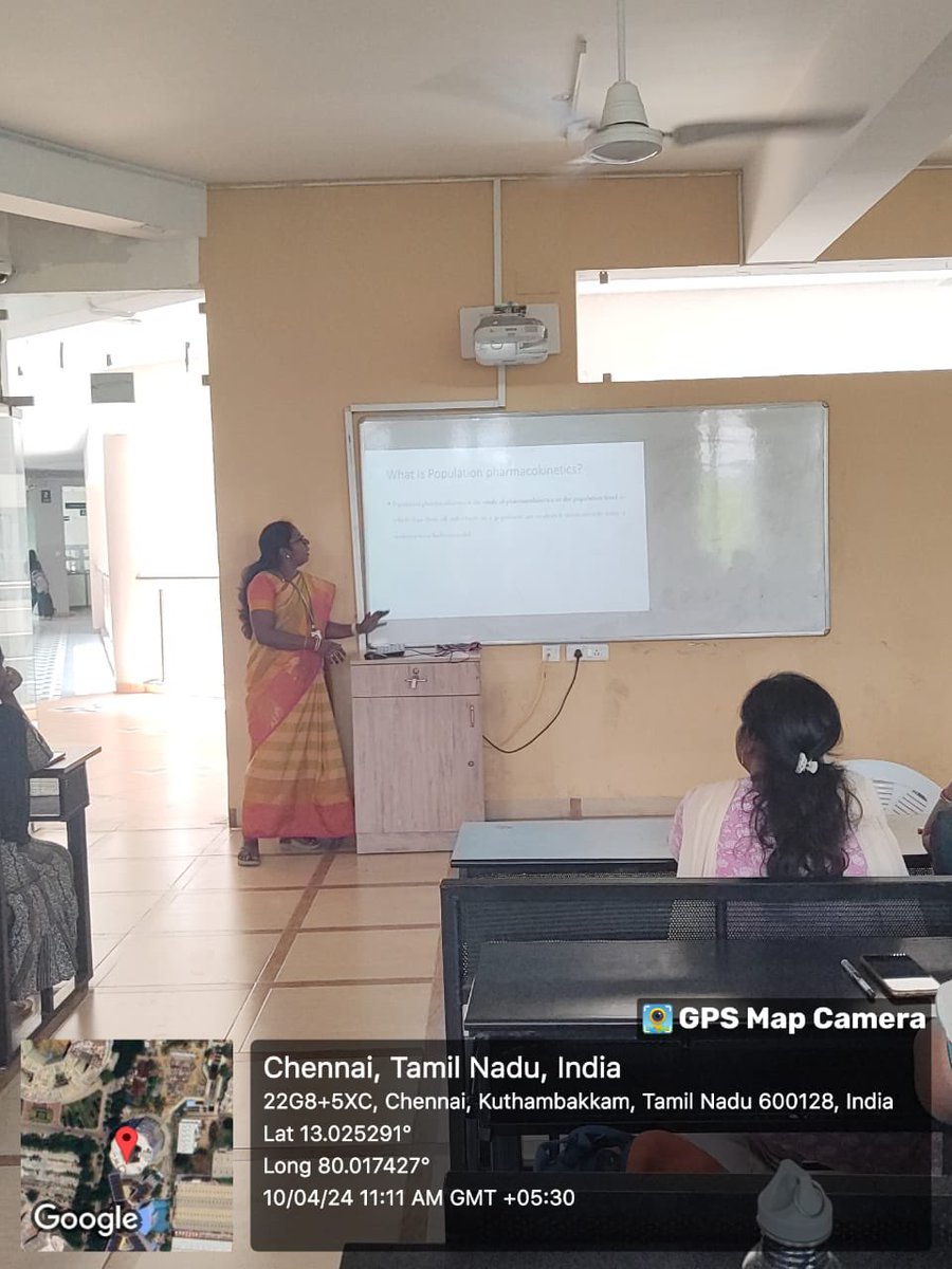 🌟 Exciting Development in Drug Therapy Optimization! 🌟

Dr. Nithya Varadarajan, Associate Professor and HOD at Saveetha College of Pharmacy, sheds light on Population Pharmacokinetics—a groundbreaking approach to tailor drug therapy for individual patients.
@VC_SIMATS 
@SIMATS2