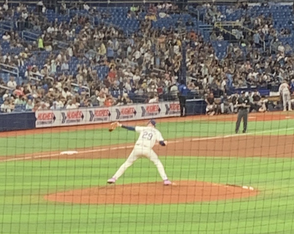 #RaysUp <a href="/RaysBaseball/">Tampa Bay Rays</a> 
Friday night win brought to you by Pete’s Purple Cleats 💜