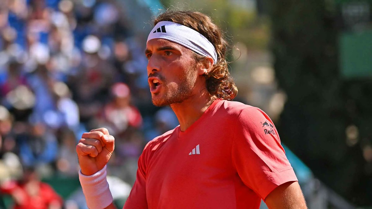 WHAT A MATCH and WHAT A WIN! Two-time champ Stefanos Tsitsipas is the second player to beat #2 Jannik Sinner in 2024: 6-4, 3-6, 6-4 in 2h40 to reach a 3rd final in four years in Monte-Carlo. 7th career ATP Masters 1000 final 1st final since august Back on top 10 on Monday