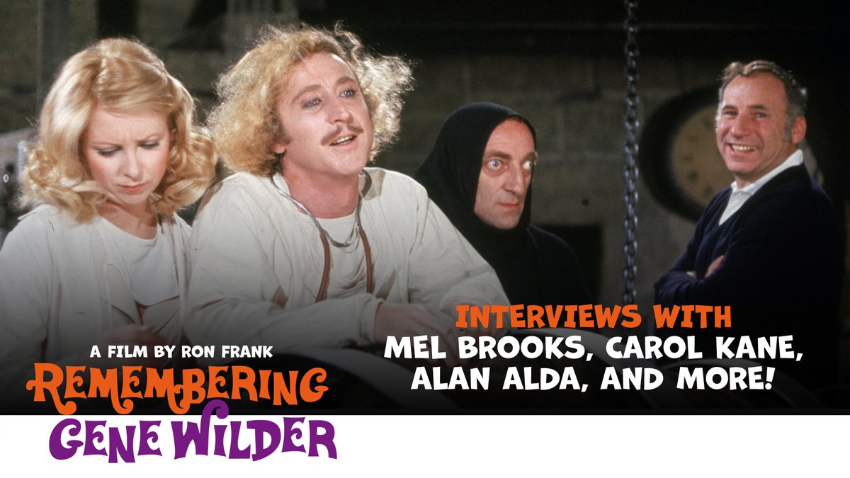 'An affectionate look at the life and work of the comic actor.' – Alissa Wilkinson, The New York Times REMEMBERING GENE WILDER is now playing at select theaters! bit.ly/remembergenewi…