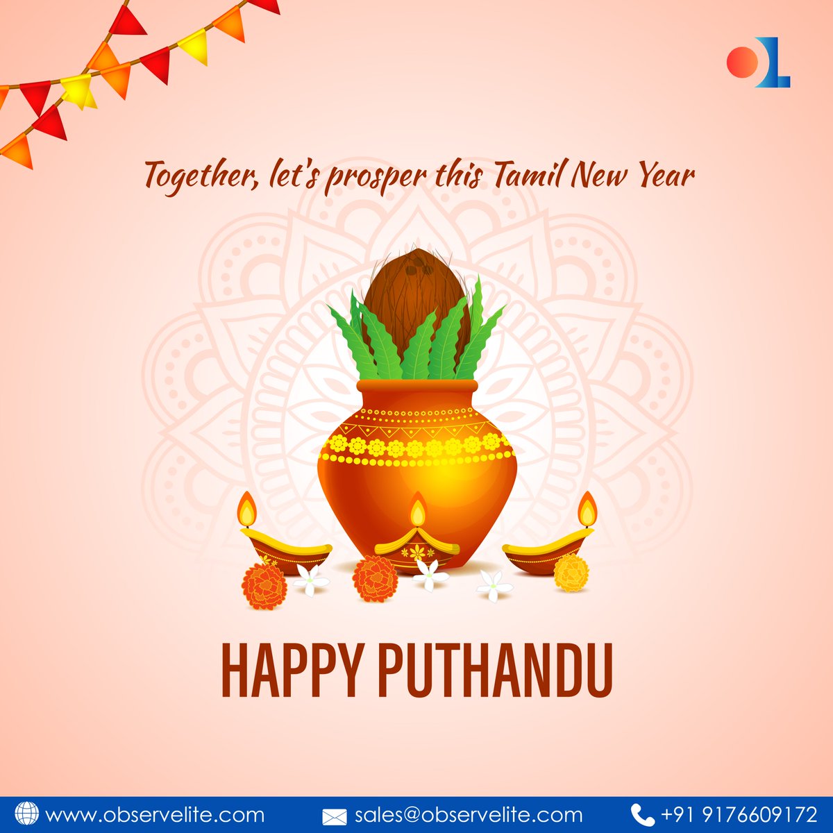 Happy Spring Harvest Season from us to you all!

This #TamilNewYear, let's celebrate the rich culture and heritage of our language. Here's to new beginnings, filled with happiness, prosperity, and knowledge.

#TamizhPuthandu #ObserveLite #Lohri #Bihu #Vishu #Baisakhi2024