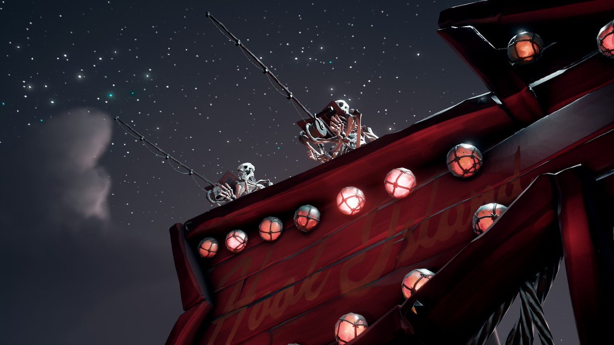 Theme: Fancy Fishing
"Hooked On Hook Island"

<a href="/SeaOfThieves/">Sea of Thieves</a> #SoTShot