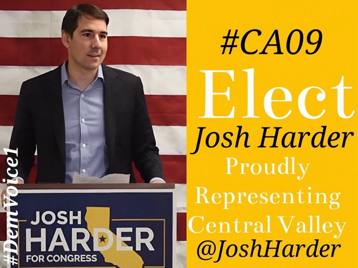 #DemVoice1 #wtpBLUE #DemsAct #wtpGOTV24 #DemsUnited Josh Harder #CA09 was inspired to run for Congress when his Republican Congressman voted to take away his brother’s healthcare along with thousands of Central Valley residents with pre-existing conditions - He had to do…