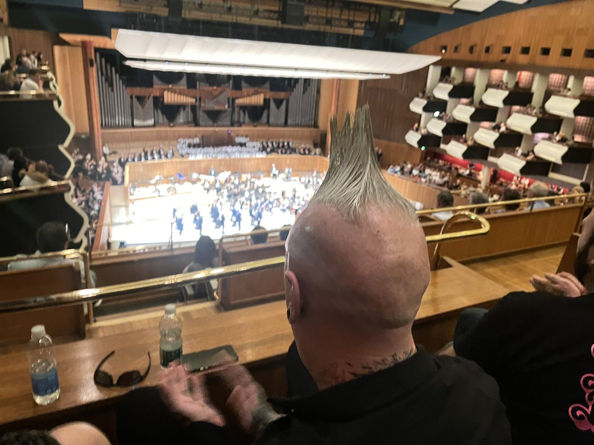 Carmina Burana this pm @southbankcentre . Very clearly a hair-raising experience!