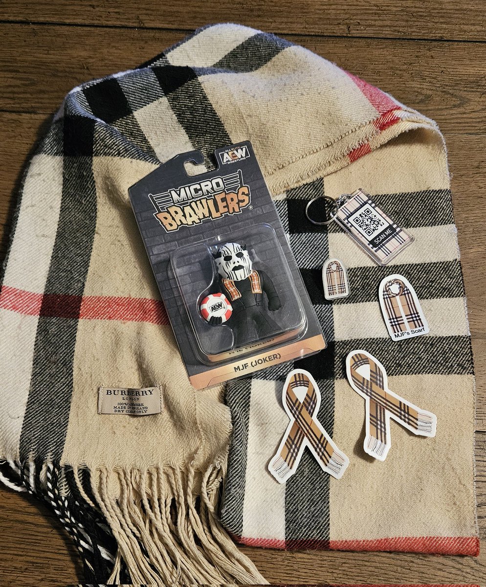 MJFsScarf's tweet photo. 🚨🚨 WHO WANTS THIS?! 🚨🚨

MJF Joker microbrawler!

💥EXCLUSIVE💥 
MJF Scarf Stickers 
MJF Scarf Magnet
MJF Scarf Keychain

💥MUST BE FOLLOWING ME
💥LIKE POST
💥HAS TO REACH 100 RETWEETS
💥COMMENT A GIF OF MJF
💥CONTEST WILL END MAY 26TH 
💥MUST LIVE IN THE USA 🇺🇸 

  @The_MJF https://t.co/EnjCeKr10F
