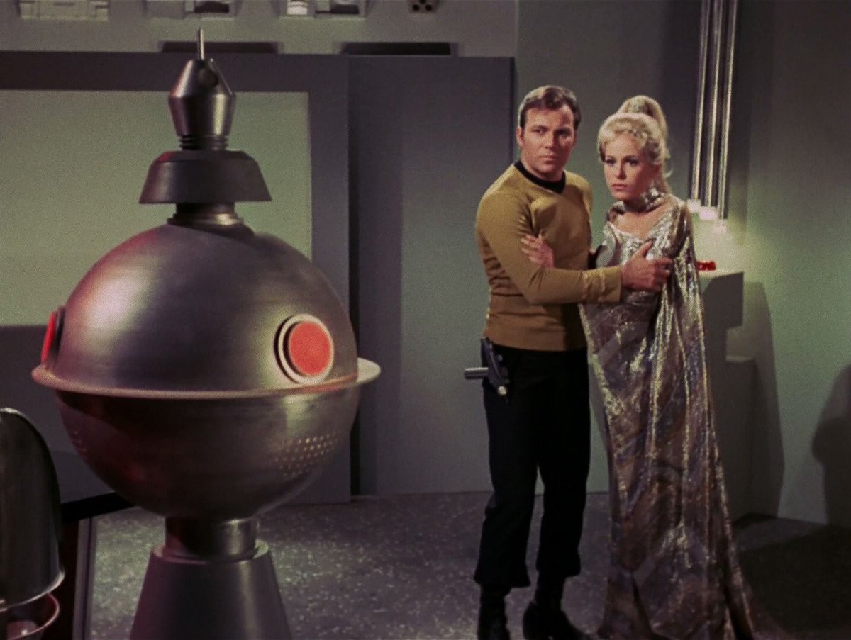 The_Obs_Deck's tweet photo. If you’ve lived for hundreds of lifetimes and amassed great wealth and talent what is left but to find a companion to share it with, on todays #RandomTrek
Star Trek: The Original Series
Season 1, Episode 7
“Requiem for Methuselah”
First aired February 14, 1969 https://t.co/R7j8DDKZLX