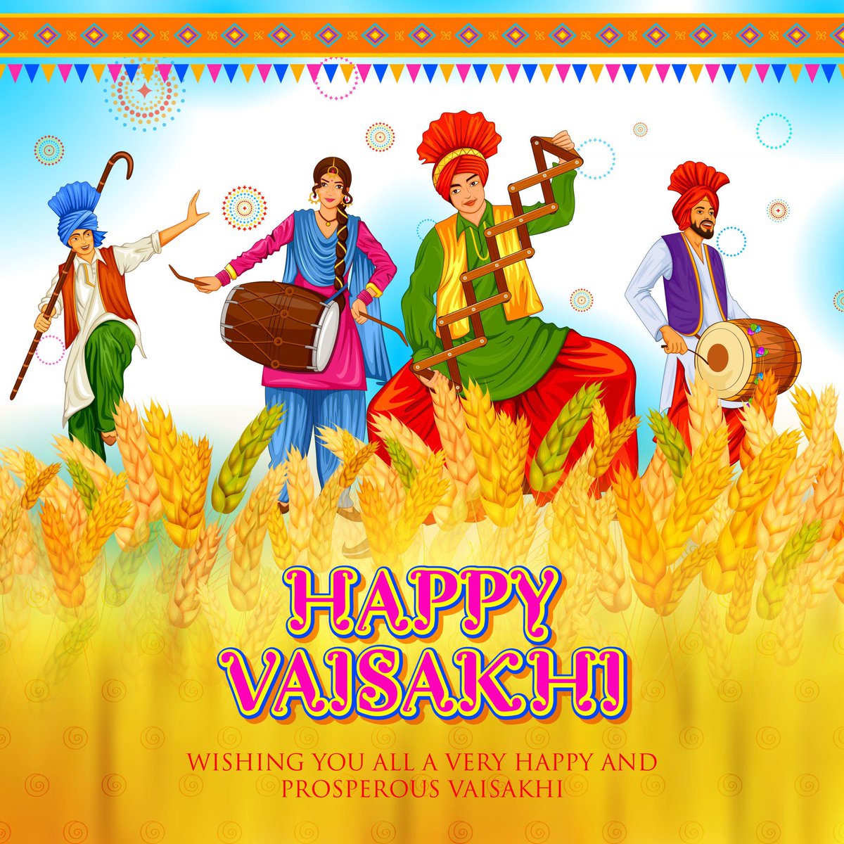 Happy Vaisakhi 🌾 to my fellow Sikh brothers and sisters and everyone celebrating across the Royal Borough of Windsor & Maidenhead and around the world. 🪯