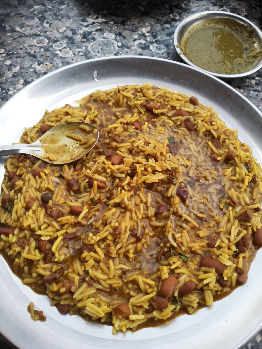 The best Rajma Chawal ever eaten 😋😋😋