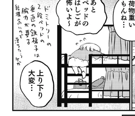 これは二段ベッドとか全然楽だったなと思ったロンドン名物三段ベッド
https://t.co/p9rS6EBv7a 