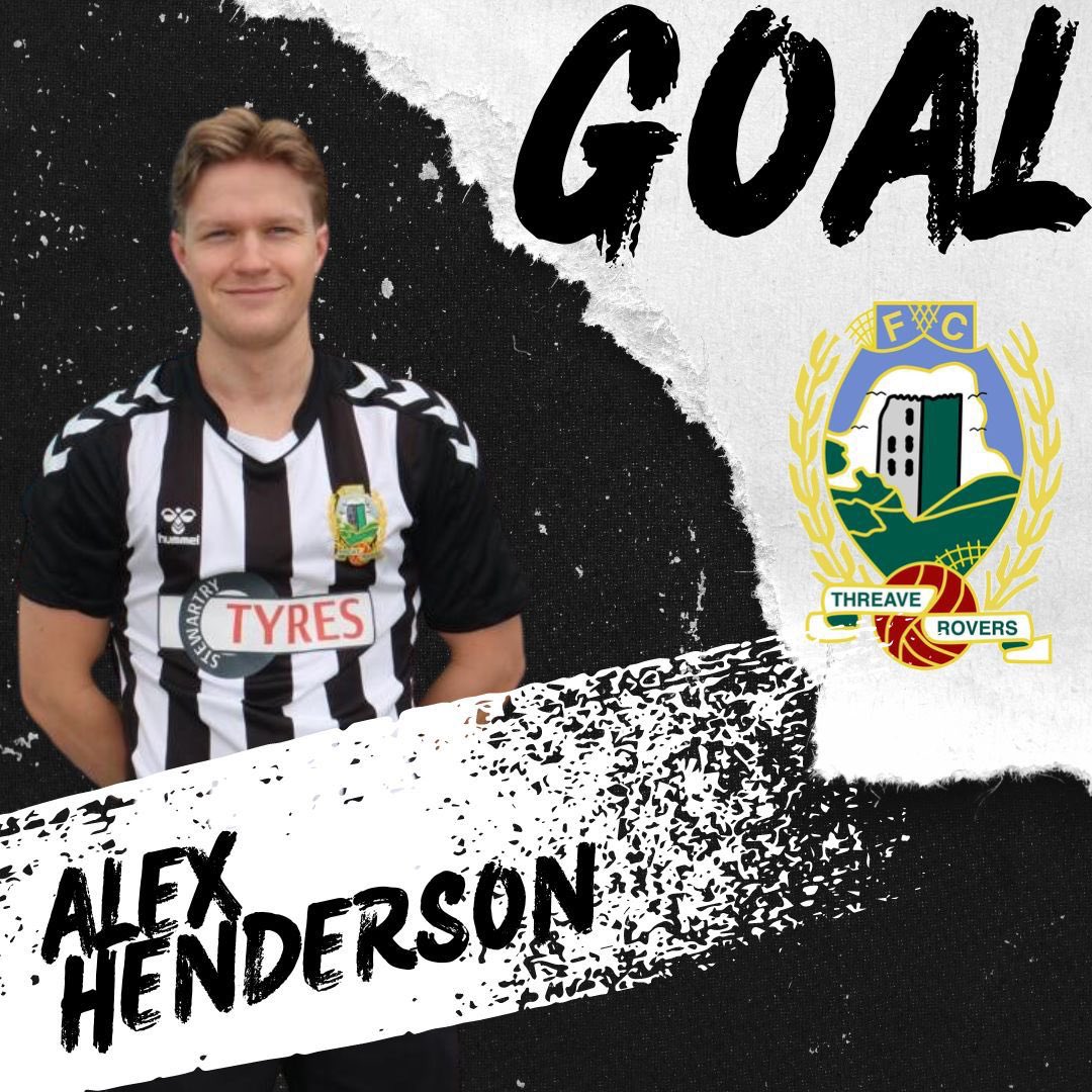 4-0 Threave 64 minutes Ross Irving collects the ball wide on the left and he drives into the box and squares the ball and after a shot by Tam Coles is cleared off the line the ball lands at Alex Hendersons feet to smash the ball home from close range.