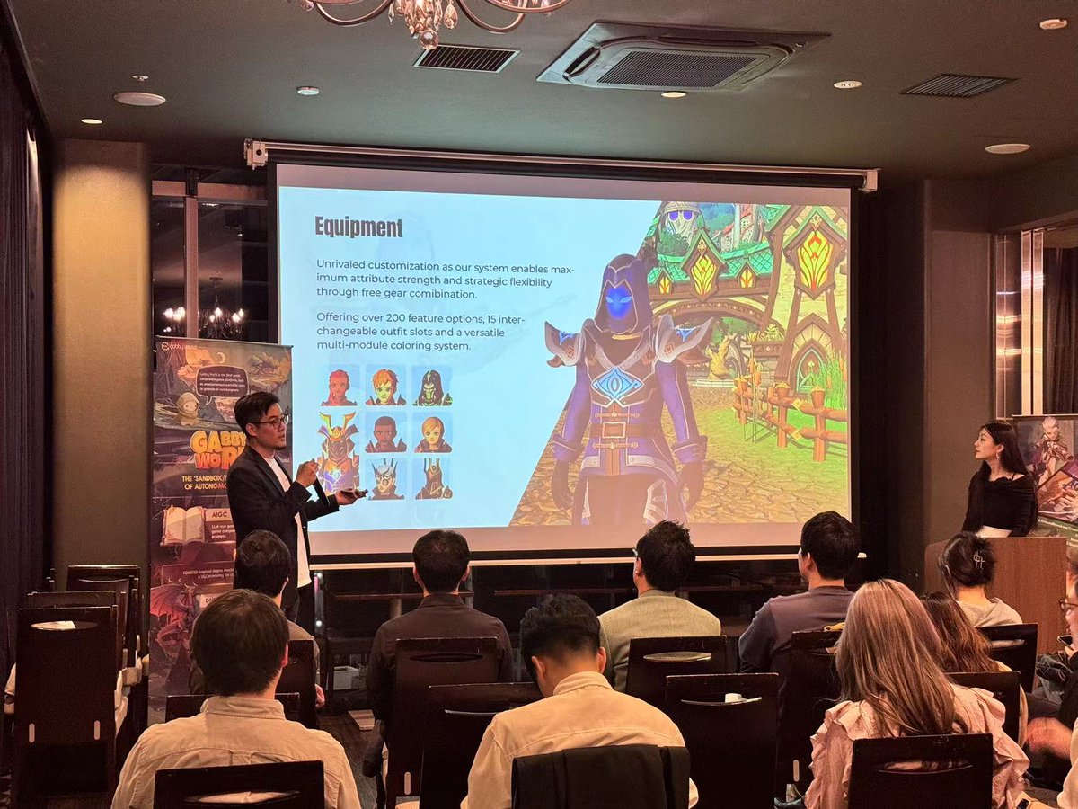 LaniakeaGame's tweet photo. Such an amazing night meeting fellow Web3 gamers in Tokyo! 🇯🇵 Raise your hand if you were there✋

Our team had a blast giving you a sneak peek of the official Laniakea game. Thanks for joining us - stay tuned for more exciting updates! #teamz #teamzweb3 #tokyo #Japan #web3games https://t.co/FQdpajjC5c