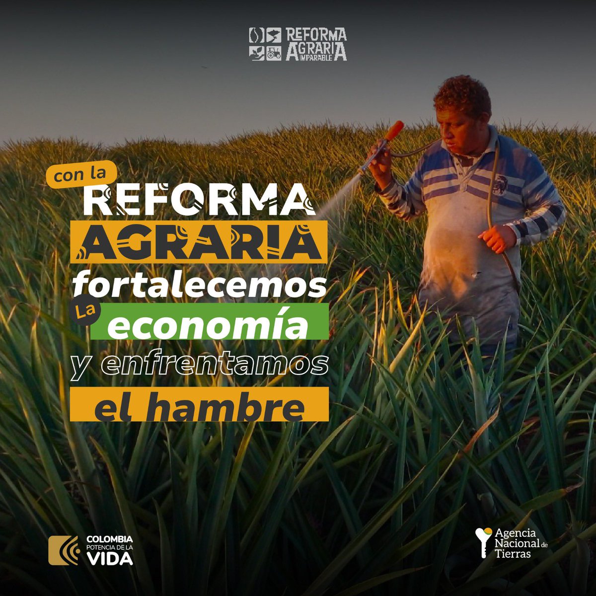 Yo creo en la Reforma Agraria  #MetaReformaAgraria