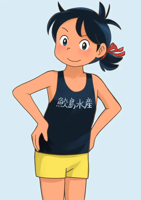 鮫島水産の黒Tシャツ 