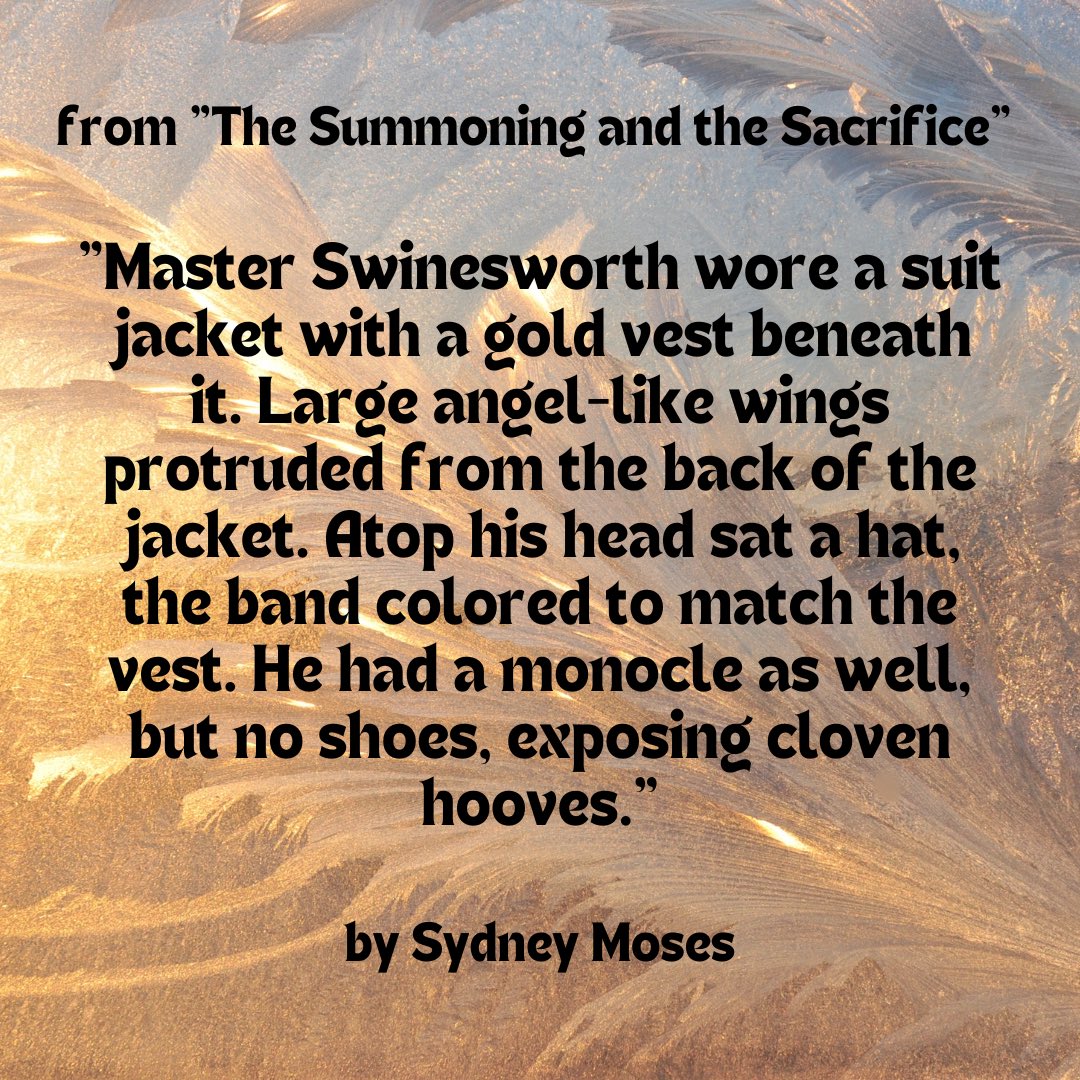 OARjournal's tweet photo. Get excited: volume 9 is about to head to the printer! Here is the last teaser— an excerpt from “The Summoning and the Sacrifice” by Sydney Moses! https://t.co/Wqgyd4RZat
