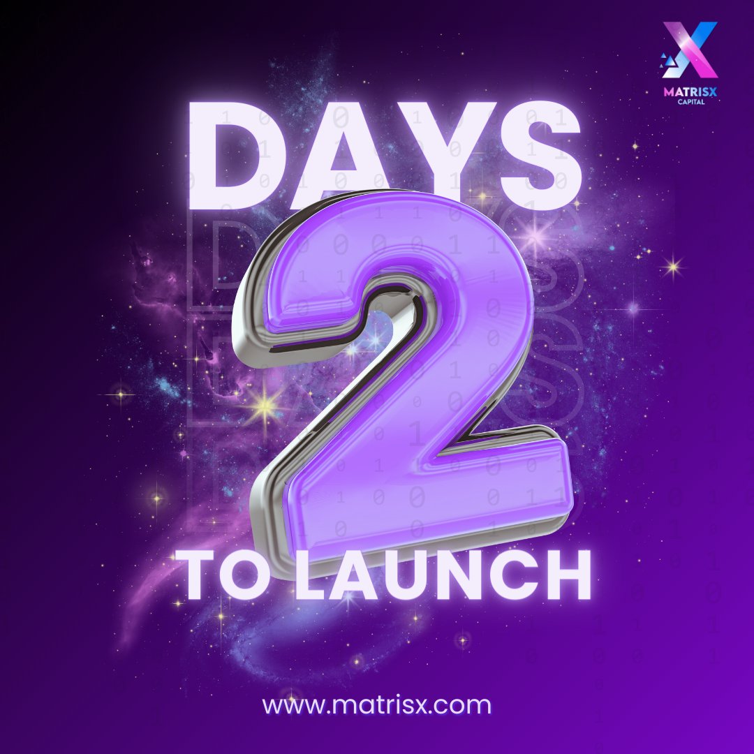 Countdown to launch: only 2 days left! 🚀

Discover the customized challenges by @MatrisXCapital, designed to match your trading path perfectly. Navigate wisely to unlock your journey to success.

Hit follow for launch alerts.
.
.
.
.
.
.
.
#MatrisXCapital #propfirm #Trading…