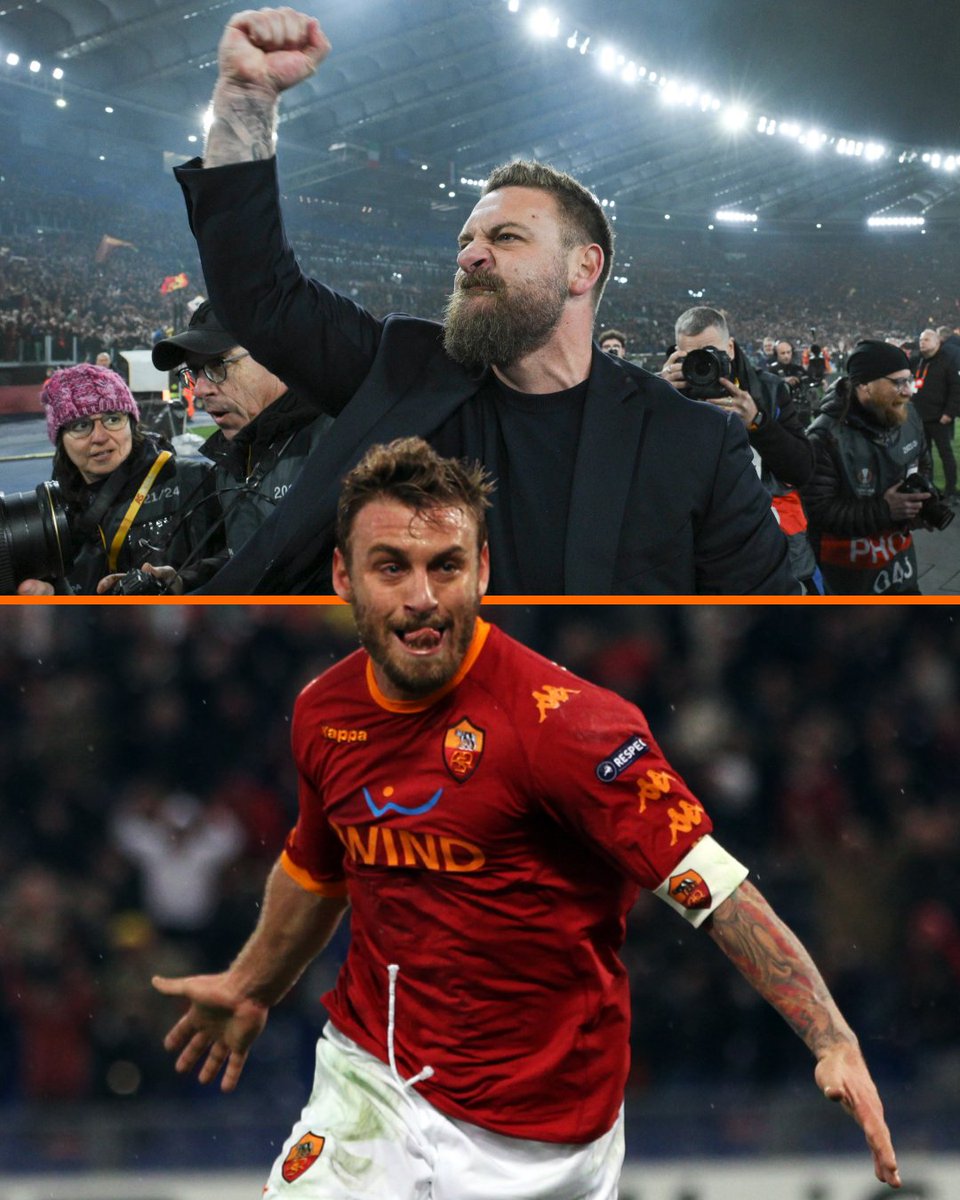 🐺 De Rossi = LEYENDA de la @ASRomaEspanol 

#UEL