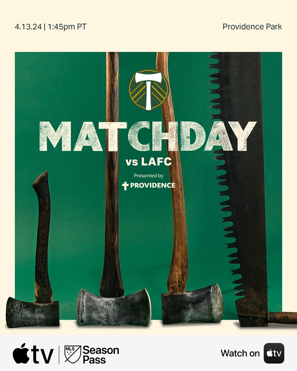 The Saturday Matinee 🎥 🆚 LAFC ⏰ 1:45pm PST 🎟️ bit.ly/3UboFEa 📺 FOX 💻 apple.co/49q5H1I @ProvHealth x #RCTID