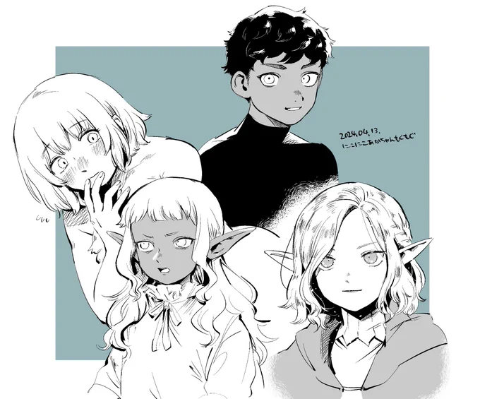 飯の絵 
