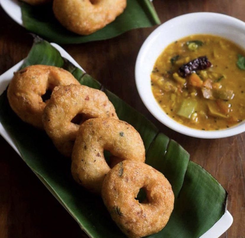 Indian breakfast ~ vada & sambar!
Ever tried ?