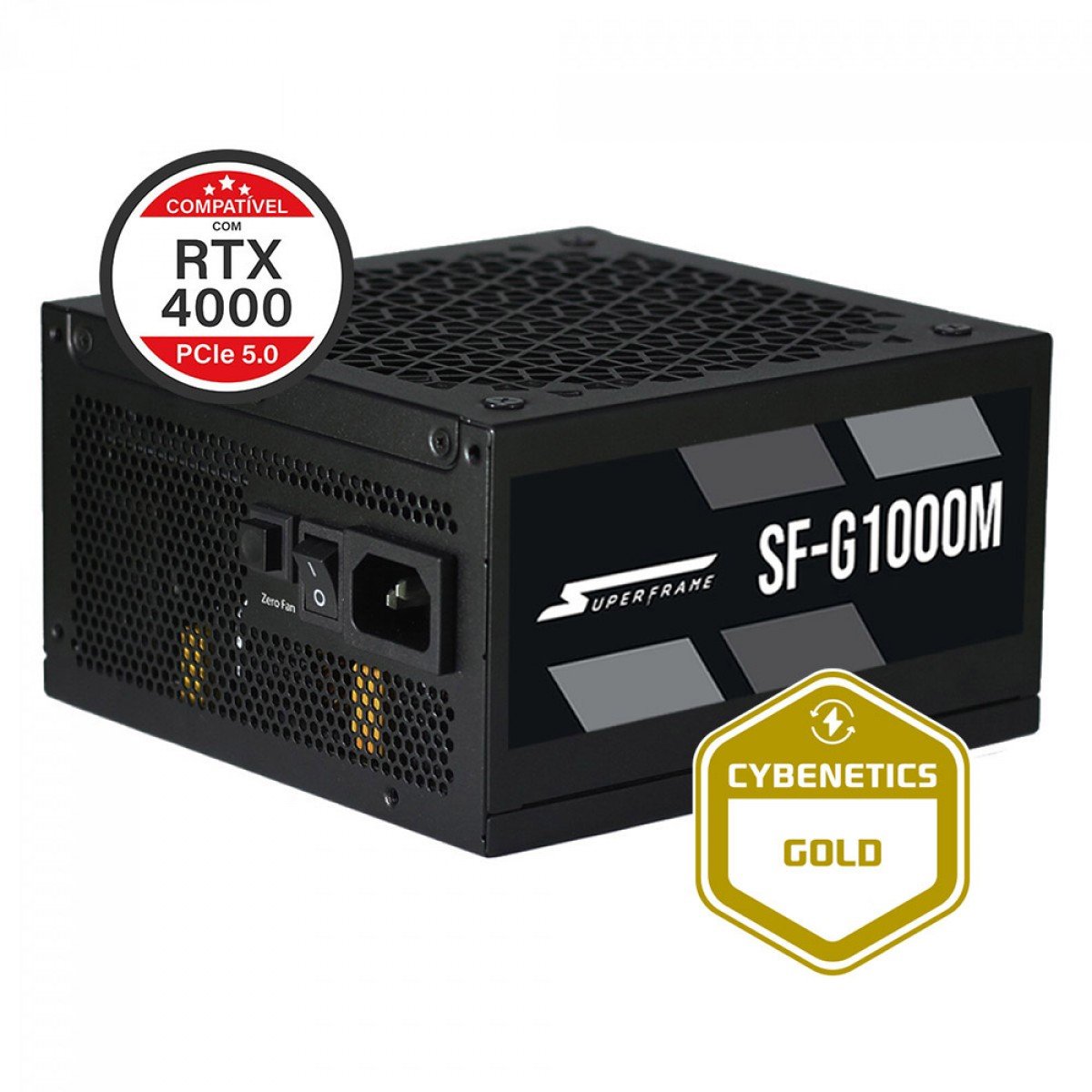 PromoLinkBR's tweet image. Fonte SuperFrame, 1000W, 80 Plus Gold, Full Modular, Com Conector PCIe 5.0, PFC Ativo, SF-G1000M
CÓD: SF-G1000M

R$ 799,99
12x de R$ 78,43 sem juros no cartão

#Fonte #SuperFrame na #Terabyte

terabyteshop.com.br/produto/22007/…