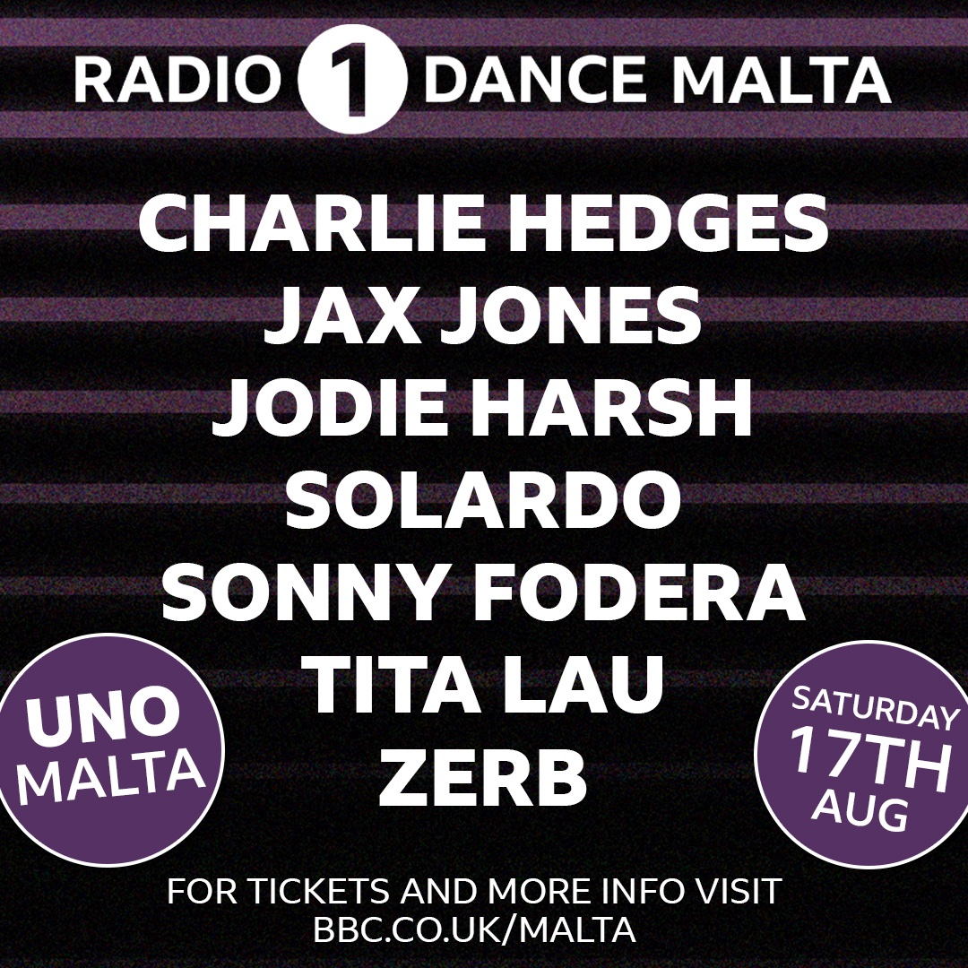 ✨ JUST ANNOUNCED ✨the lineup for radio 1 dance: malta 2024 is here ❤️‍🔥 for more event information and details on how to secure your tickets head to bbc.co.uk/malta