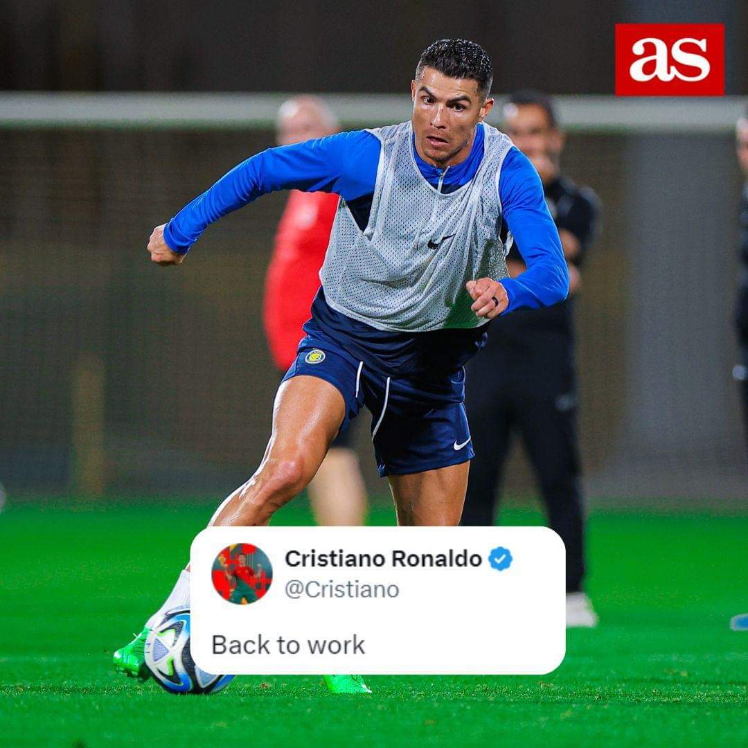 🇵🇹 Cristiano vuelve al trabajo

👉 cutt.ly/gw9vPjEx