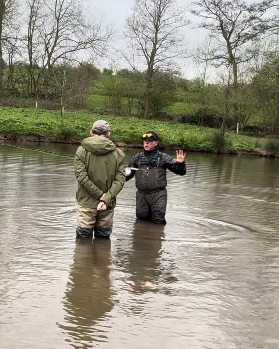 chrishague16's tweet photo. Spey casting lessons  today. If you want to increase your catch rates, learning to Spey cast will definitely take you to another level. You can have the best fly box in the world, but if you can't put the fly in the zone, you won't catch fish. 
#theonlywayisspey #speyworX https://t.co/4uxx63qKI4