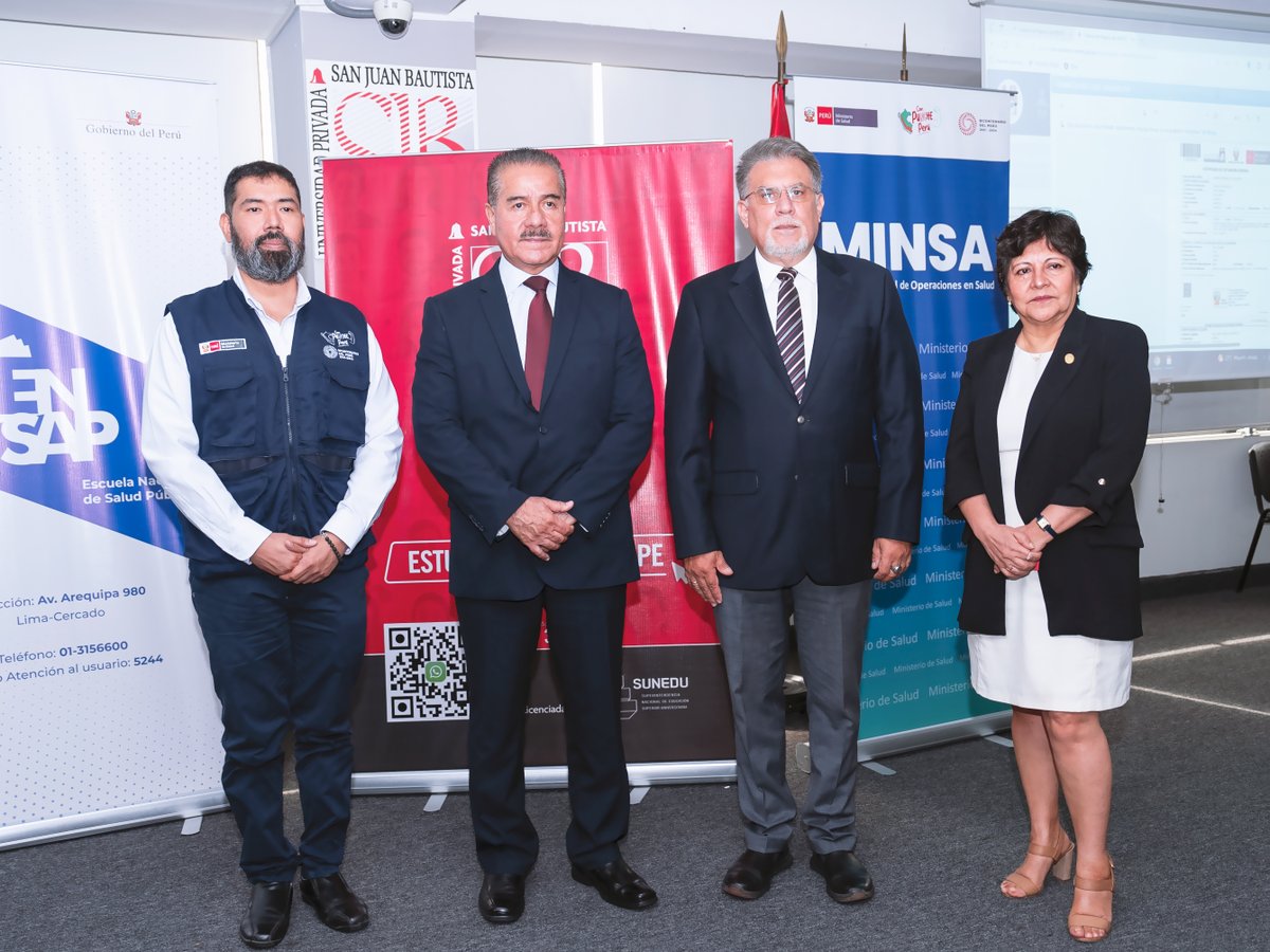 UPSJB's tweet image. ¡#UPSJB y #MINSA fortalecen Sistema de Información de Defunciones!

La UPSJB fue sede del curso "Fortalecimiento del SINADEF", iniciativa del MINSA para mejorar la calidad de datos sobre defunciones en Perú.
 
➡️ Más información: hubs.la/Q02sMpjT0