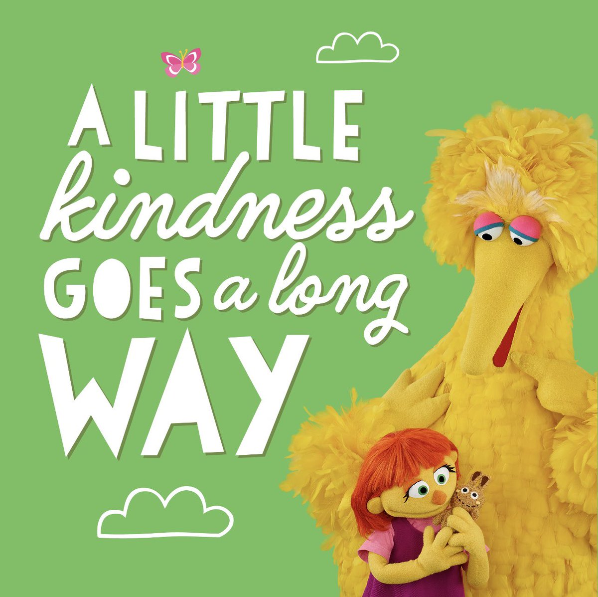 This #AutismAcceptanceMonth, we're here to remind you that even a little bit of kindness can go a long way! Remember to walk through the world with an open mind, heart, and arms and #SeeAmazing in everyone. ❤️ For resources, visit: m.sesame.org/autismresources