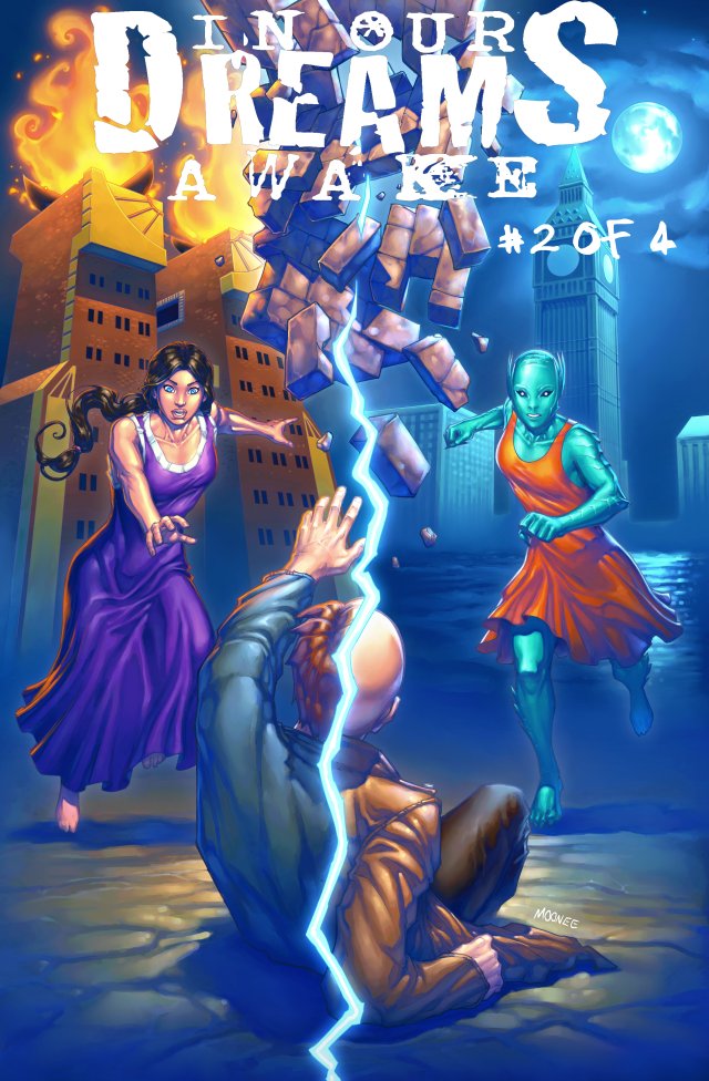 MoonfallPublish's tweet photo. This week #moonfallpublishing goes #BeyondTheNocturnalverse, #InOurDreamsAwake with the 2nd issue on course to reach their #Goal
Enter the dream world and support this intriguing #dreampunk story. Just make sure you #StayAwake
https://t.co/Qbj5NdmMXG
#indiecomics #kickstarter https://t.co/O8yPKxmFlW