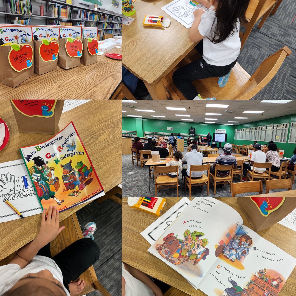 WatkinsPanthers's tweet photo. A huge welcome to all of our newest Panthers! We loved spending time with you at our Kindergarten Round-Up. They loved the book provided by Broward County Schools and the Broward Children’s Services Council! 💚#browardreads https://t.co/c5lOGRekOD