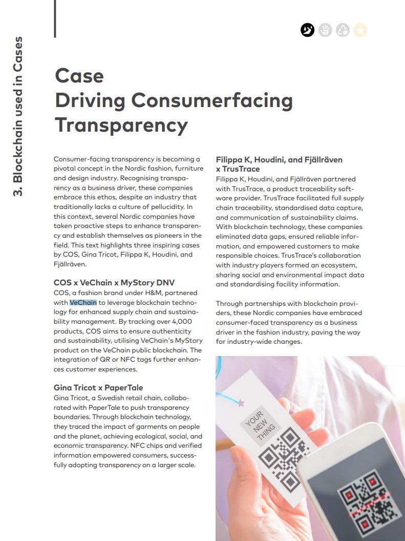 eisenreich's tweet photo. VeChain, a global leader in blockchain #RWA, was featured in the 2024 Nordic Blockchain Guide, which provides fashion, furniture and design companies with knowledge and tools to start using blockchain technology. ⛓️

Full Pdf 👇
https://t.co/bJXIlslN7V

#vechain $VET #RWA #Tech https://t.co/p1BXudF5wY