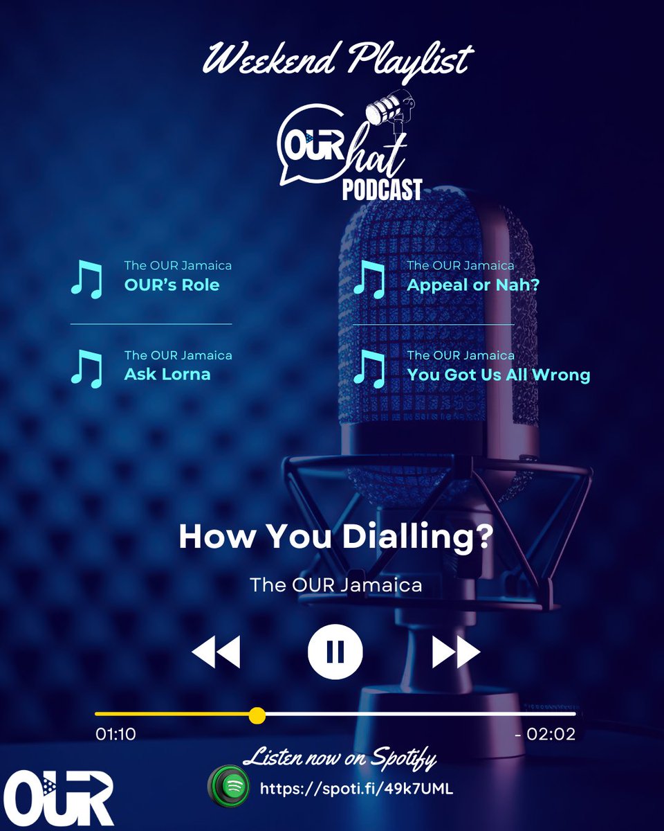 TheOURja's tweet photo. ๐๏ธ Dive into the world of utility regulation with OUR Chat Podcast! Join us for insights on how the OUR regulates utility providers. Tune in now for an informative journey!
https://t.co/sjzh7VPmzo.
.
.
.
#weregulate #TheOURJa #OURChat https://t.co/eTkY3AaYTC
