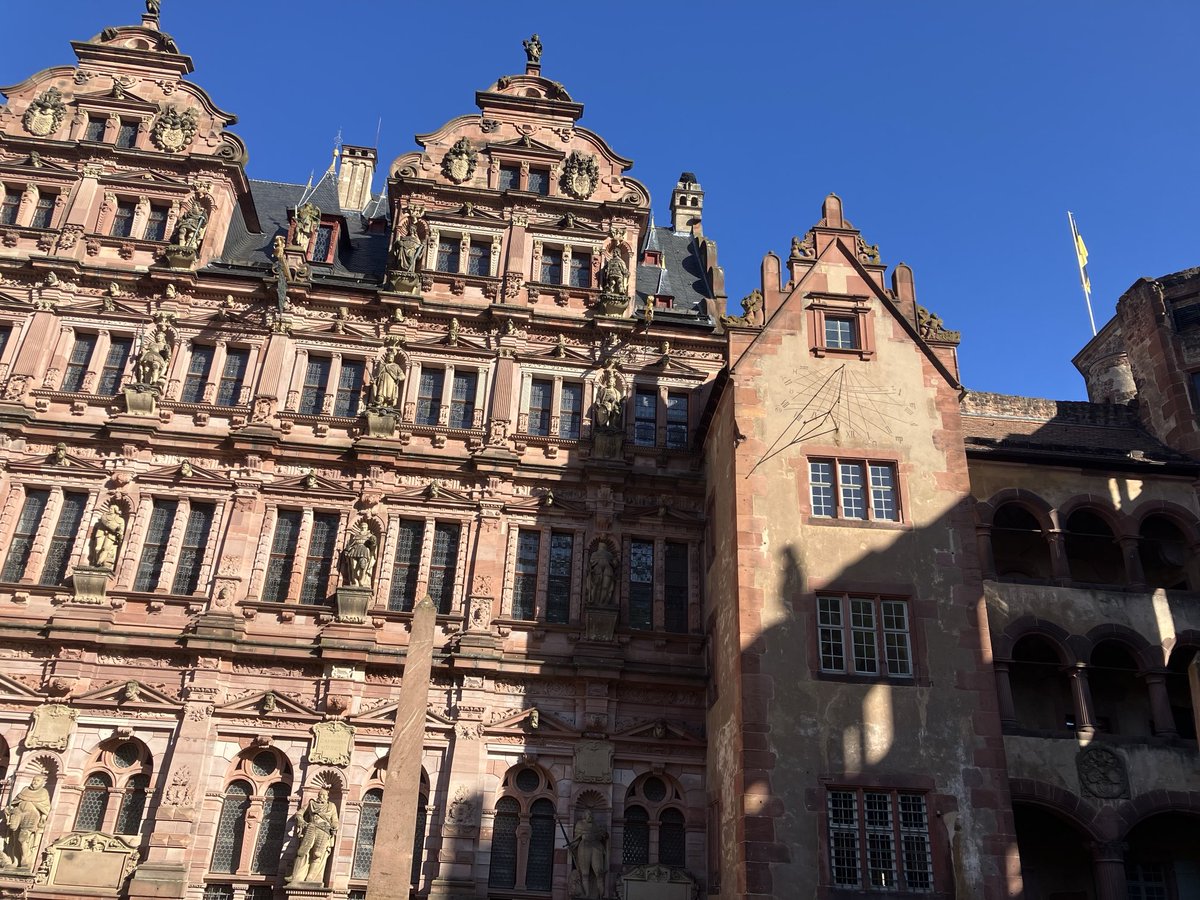 Grand location for the keynote ⁦⁦⁦⁦@elegantfowl⁩ and I gave at an international cryptography conference: Heidelberg Castle! We hope it was the first of many talks on our new book, #Spycraft !