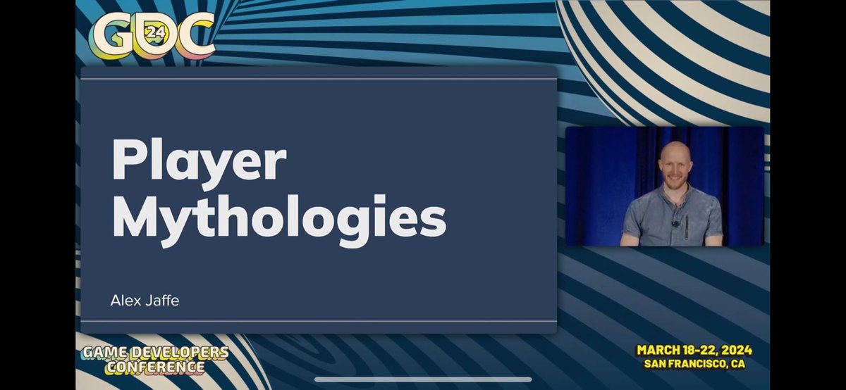 Blinkity's tweet image. Player Mythologies is up on GDC Vault! (Hopefully it&apos;ll be freely available at some point.)

I&apos;m curious to hear if you end up rethinking your design work at all via this framework, as I did. Enjoy!

gdcvault.com/play/1034601/P…