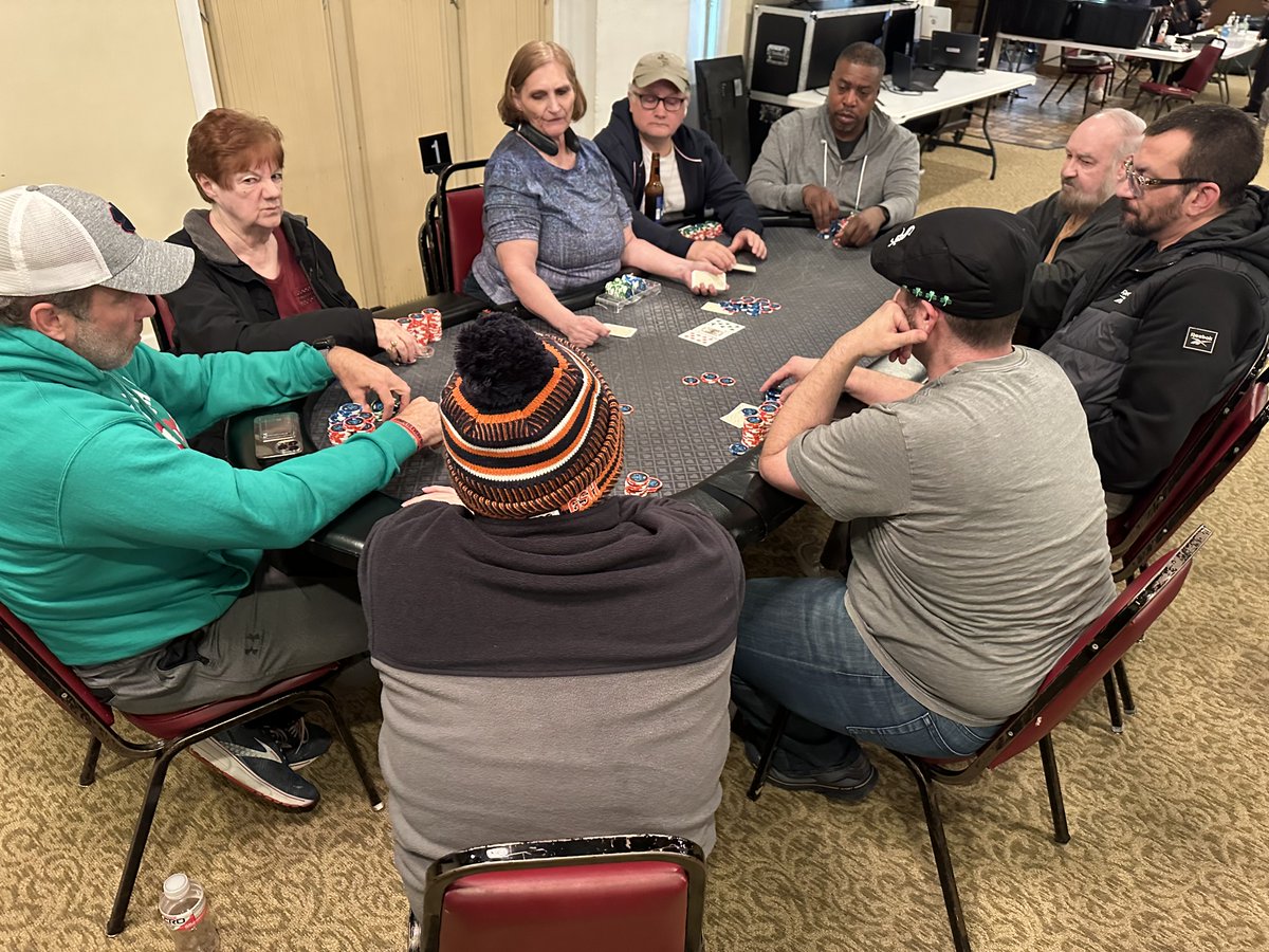 Charity Poker TODAY, Saturday, April 13th at:
🫎 Moose Lodge 614 IAA Drive Bloomington, IL
💲1-2 NLH and $2-5 NLH Cash Games start at 2pm  
2pm $80 ($65+$15) DOUBLE STACK ️♧
#cicgpoker #centralillinoispoker #illinipoker #livepoker
